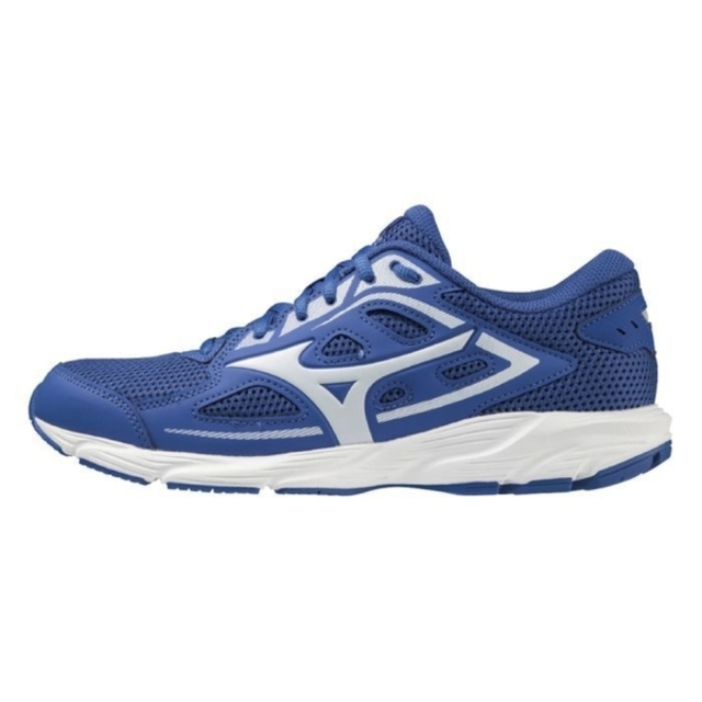 Mizuno Spark 7 [K1GA220476 女 慢跑鞋 運動 休閒 輕量 支撐 緩衝 彈力 藍 白