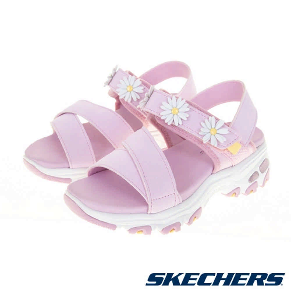 【SKECHERS】中大童 DLITES 休閒鞋-303100LLTPK