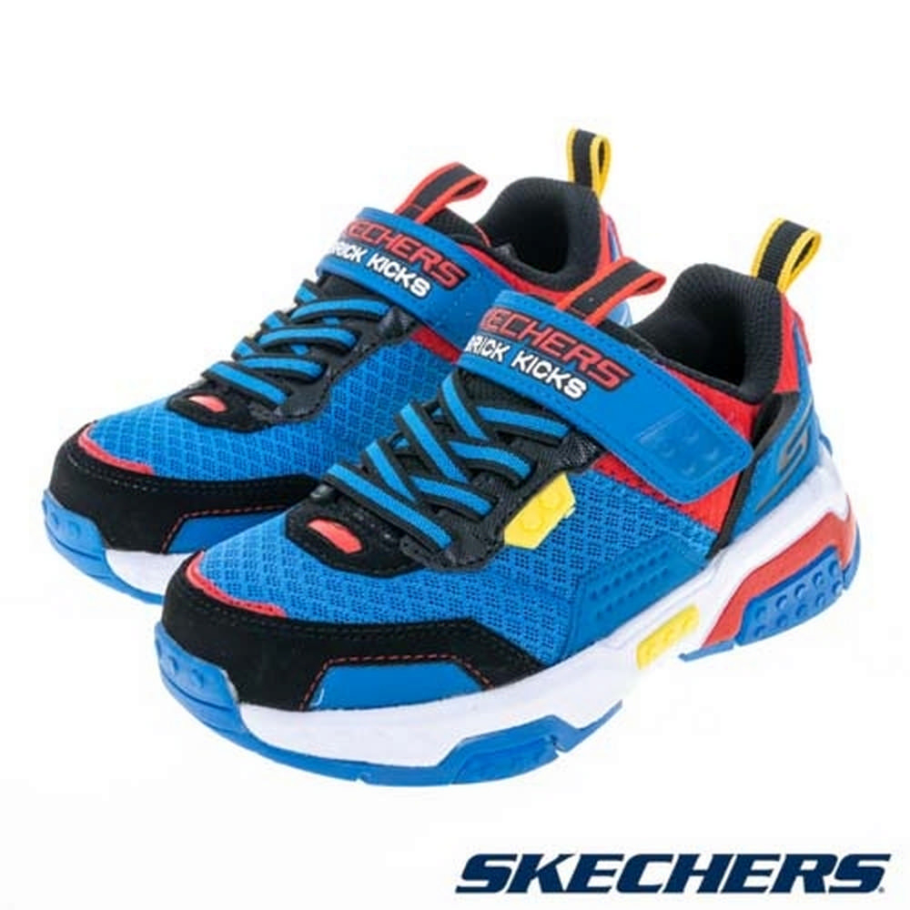 【SKECHERS】中大童 BRICK KICKS 2.0 跑步鞋-402219LBLMT