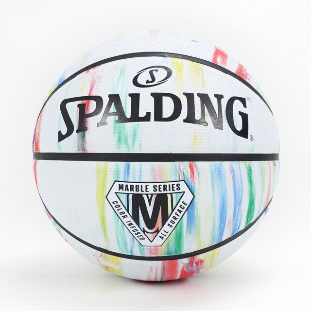 Spalding Marble [SPA84397 7號 籃球 大理石 橡膠 運動 訓練 室內外 斯伯丁 白彩