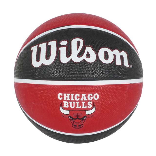 Wilson NBA Team [WTB1300XBCHI 籃球 7號 隊徽球 耐磨 橡膠 室外 公牛隊