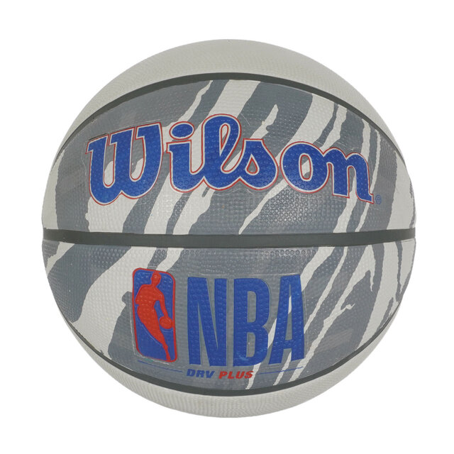 Wilson NBA DRV Plus [WTB9202 籃球 7號 耐磨 橡膠 室外 抓地力強 火紋灰