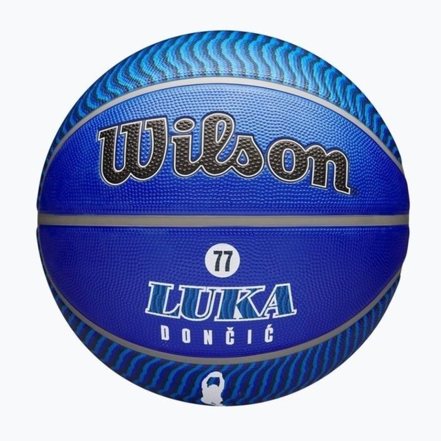 Wilson Nba Luka [WZ4006401XB7 籃球 7號 球員 耐磨 橡膠 室外 盧卡 獨行俠 藍