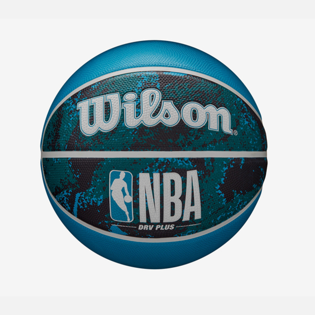 Wilson NBA DrvPlus Vibe [WZ3012602XB7 籃球 7號 遊戲機 像素 藍黑