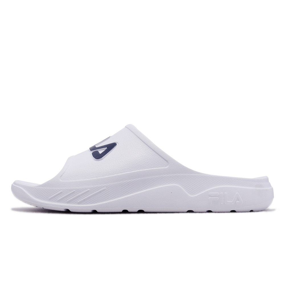 【FILA】Plumpy Slide Slipper 男鞋 女鞋 運動拖鞋 白色-4S334W113