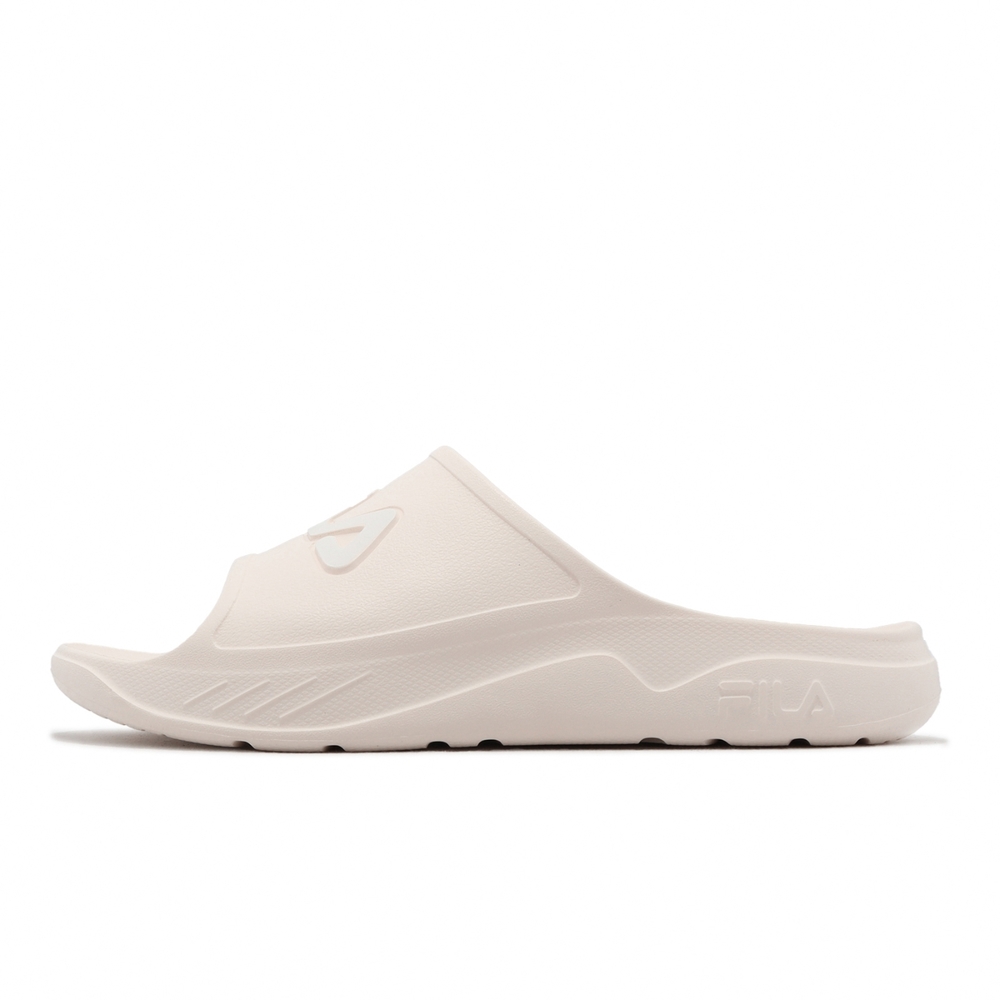 【FILA】PLUMPY SLIDE Slipper 男鞋 女鞋 運動拖鞋 米白色-4S334W771