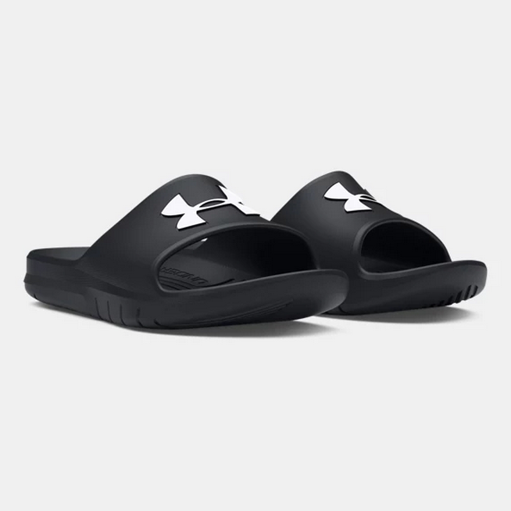 【UNDER ARMOUR】CORE PTH拖鞋 Slipper 男鞋 女鞋 黑色-3021286-001
