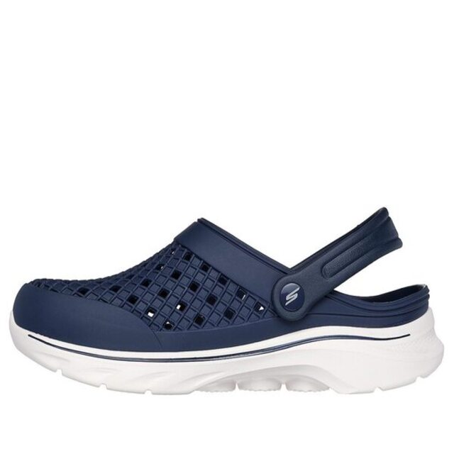 Skechers Go Walk 7 Foamies [243283NVW 男 運動休閒涼鞋 防水 洞洞鞋 深藍