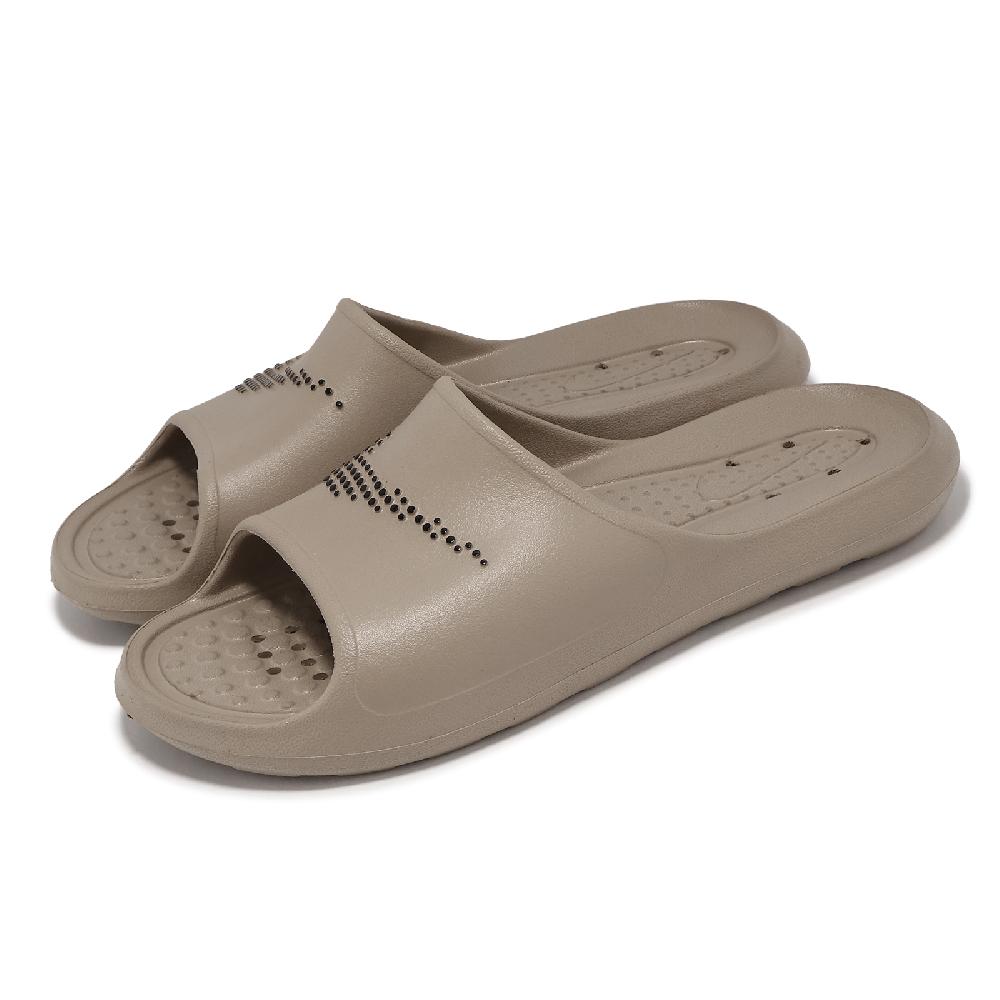 涼拖鞋 Victori One Shower Slide 男鞋 卡其 黑 一體式 排水 防滑 CZ5478-200
