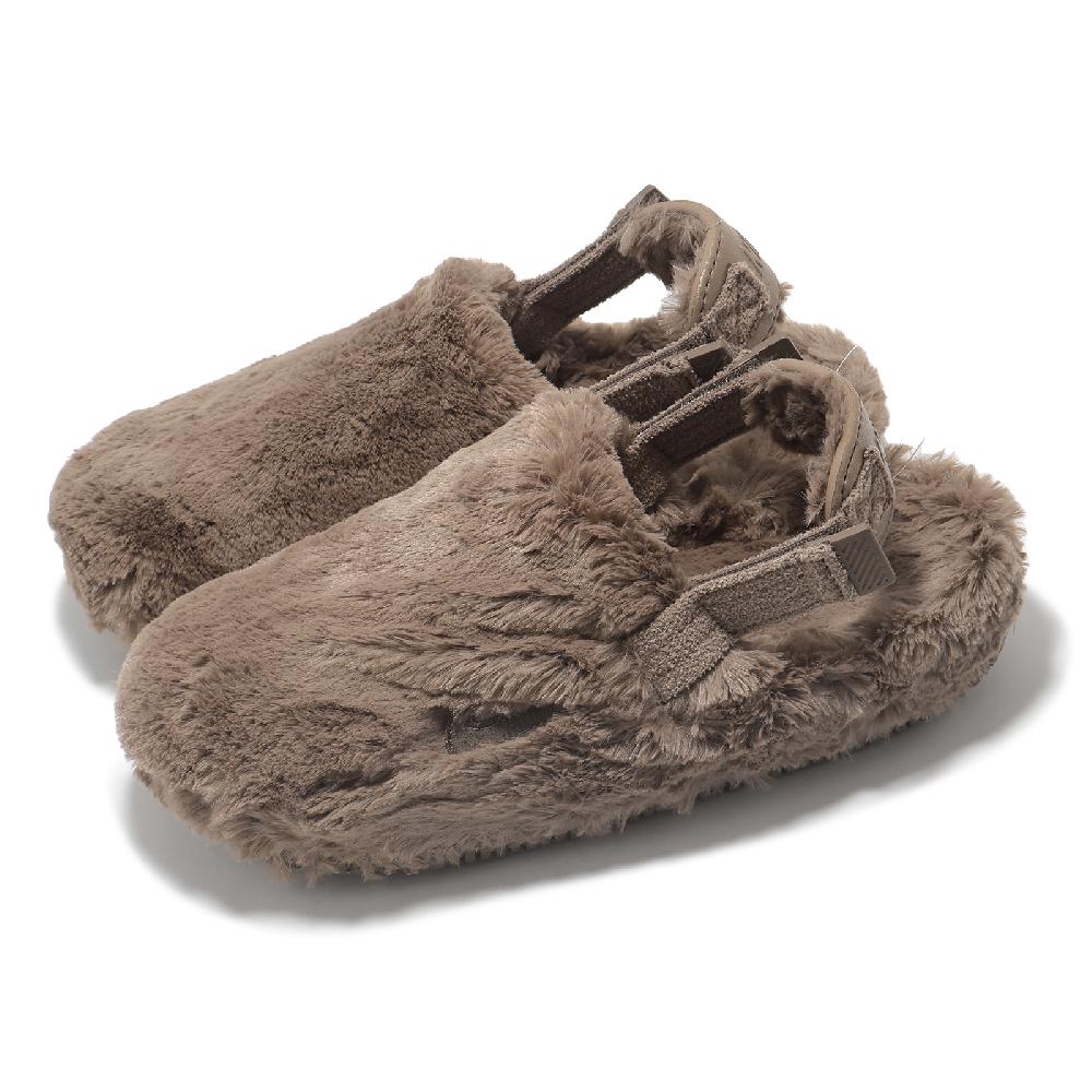 穆勒涼鞋 Wmns Calm Mule SE 女鞋 棕 泰迪熊棕 毛絨絨 涼拖鞋 FZ3118-200