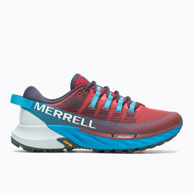 Merrell Agility Peak 4 [ML067463 男 戶外鞋 登山 健行 越野 耐磨 止滑 穩定 紅藍