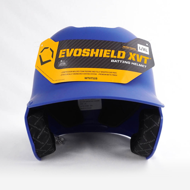 EVO XVT [WTV7115RO 打擊頭盔 硬式棒球 安全 防護 舒適 包覆 通風 霧面 寶藍