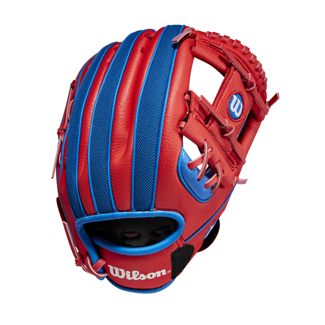 Wilson A200 10 EZ Catch [WBW10045610 守備手套 兒童 壘球 棒球 10吋 藍紅