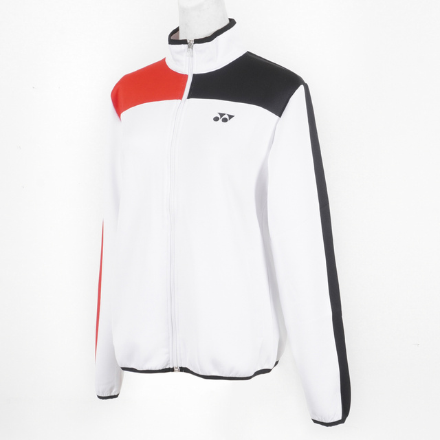 Yonex [27021TR011 女 外套 運動 網球 羽球 訓練 立領 吸濕 排汗 輕量 舒適 穿搭 白黑紅