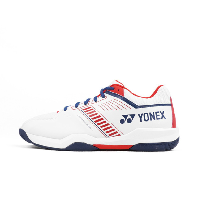 Yonex Power Cushion Strider Flow [SHBSF1WEX114 男 羽球鞋 寬楦 白紅