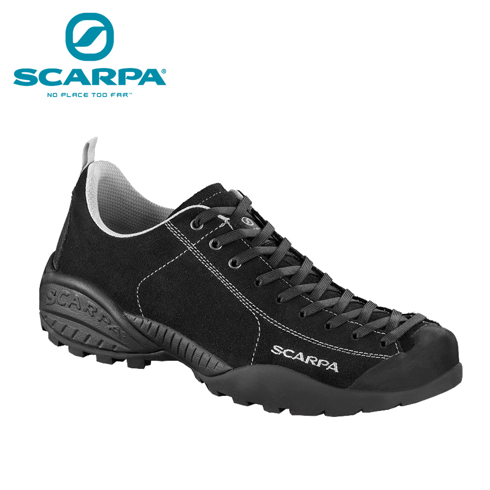 【 SCARPA 】MOJITO 中性 低筒登山鞋/郊山鞋/休閒鞋 黑 (32605350-Black)