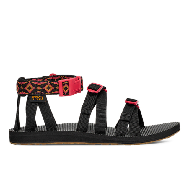 Teva Original Alp Revive [TV1153652SVL 男 運動涼鞋 織帶 幾何圖騰 戶外 紅黑