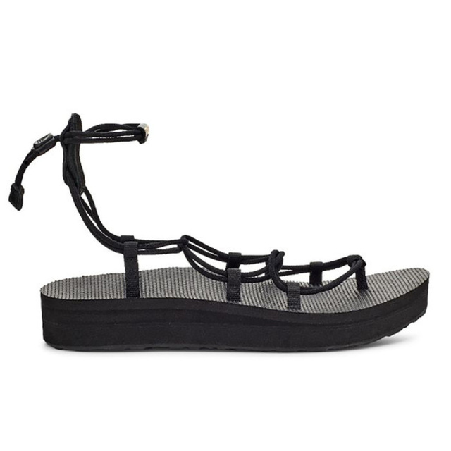 Teva Midform Infinity [TV1127890BLK 女 運動涼鞋 厚底 羅馬織帶 時尚 黑