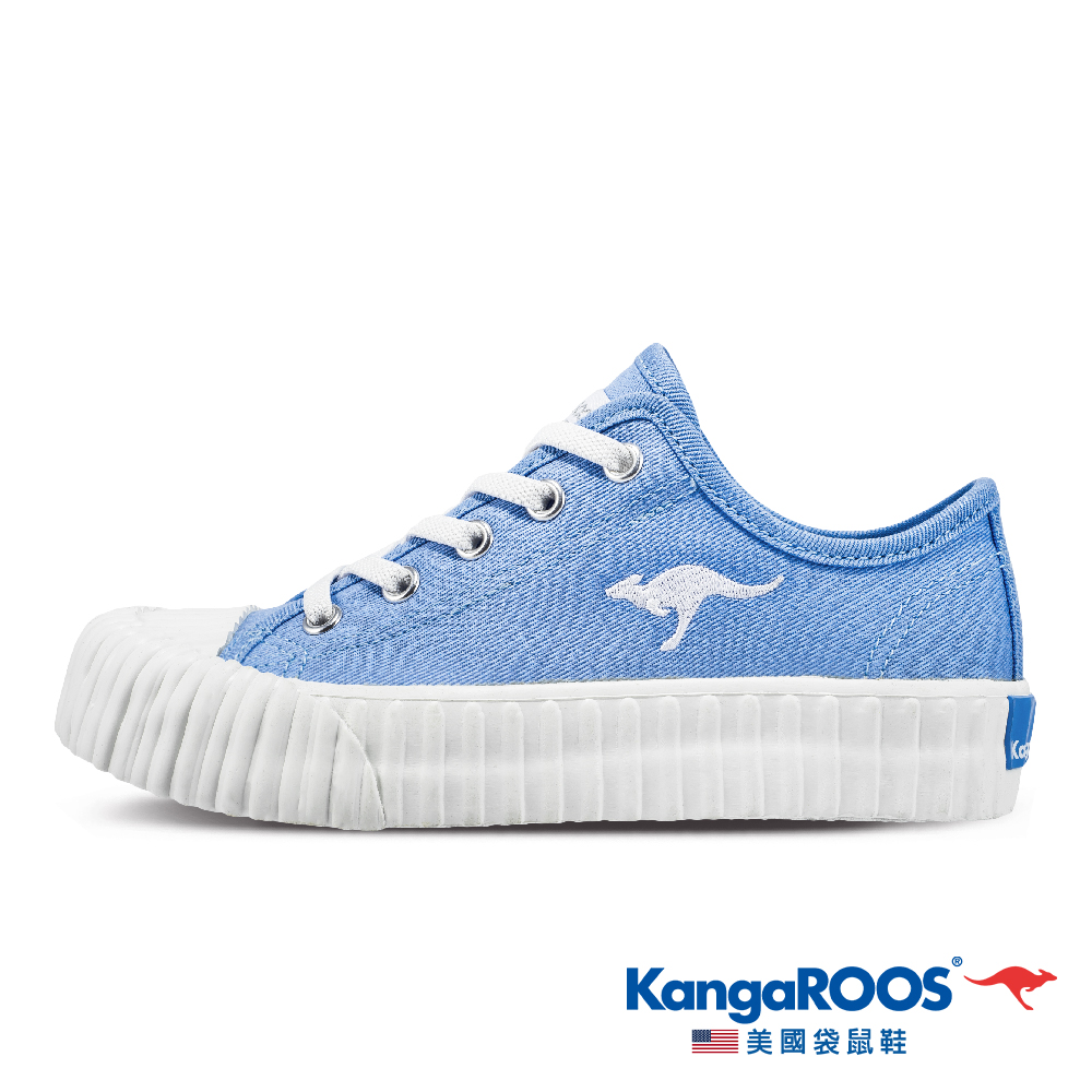 【KangaROOS 美國袋鼠鞋】童 CRUST 甜點手工餅乾鞋(水藍-KK11906)