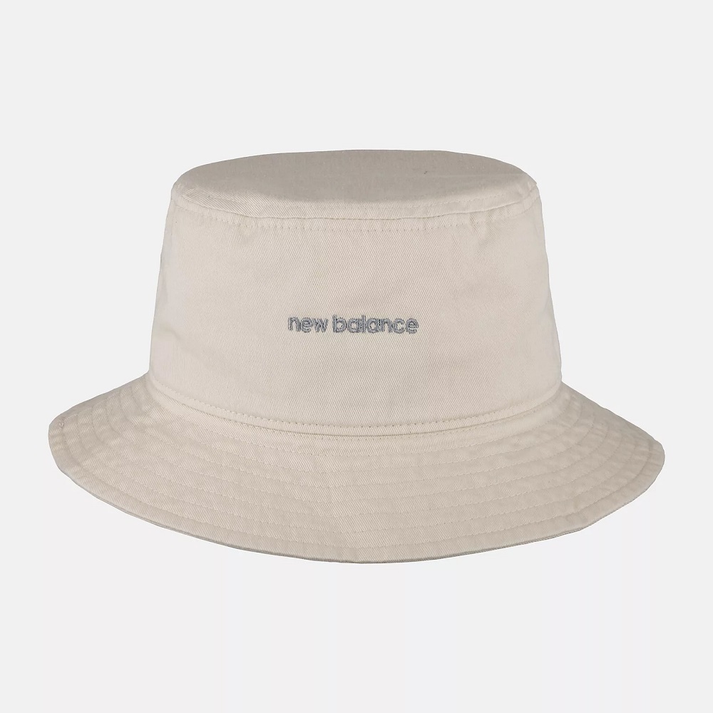 【New Balance】Hat 休閒帽 漁夫帽 男女 米色 LAH43013LIN-F