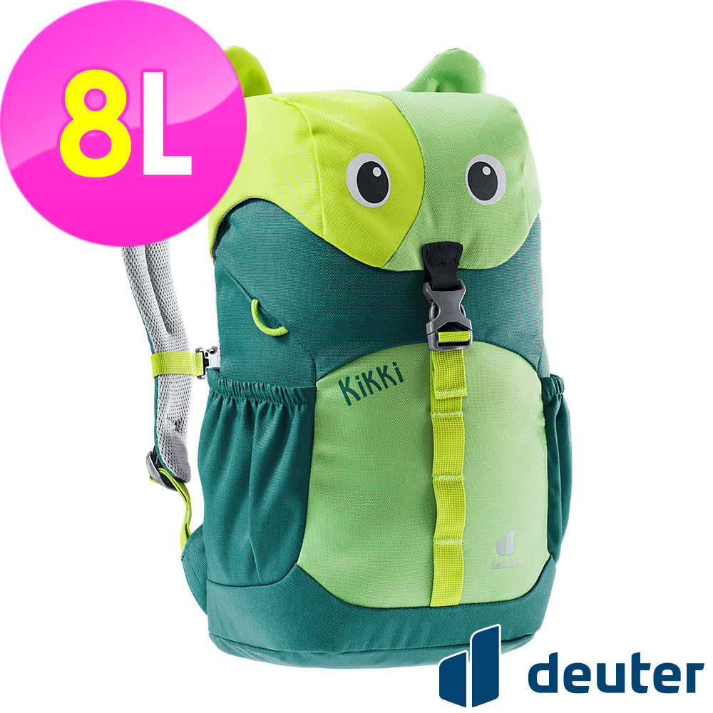【德國Deuter】kikki兒童背包8L (3610421 綠/深綠/書包)