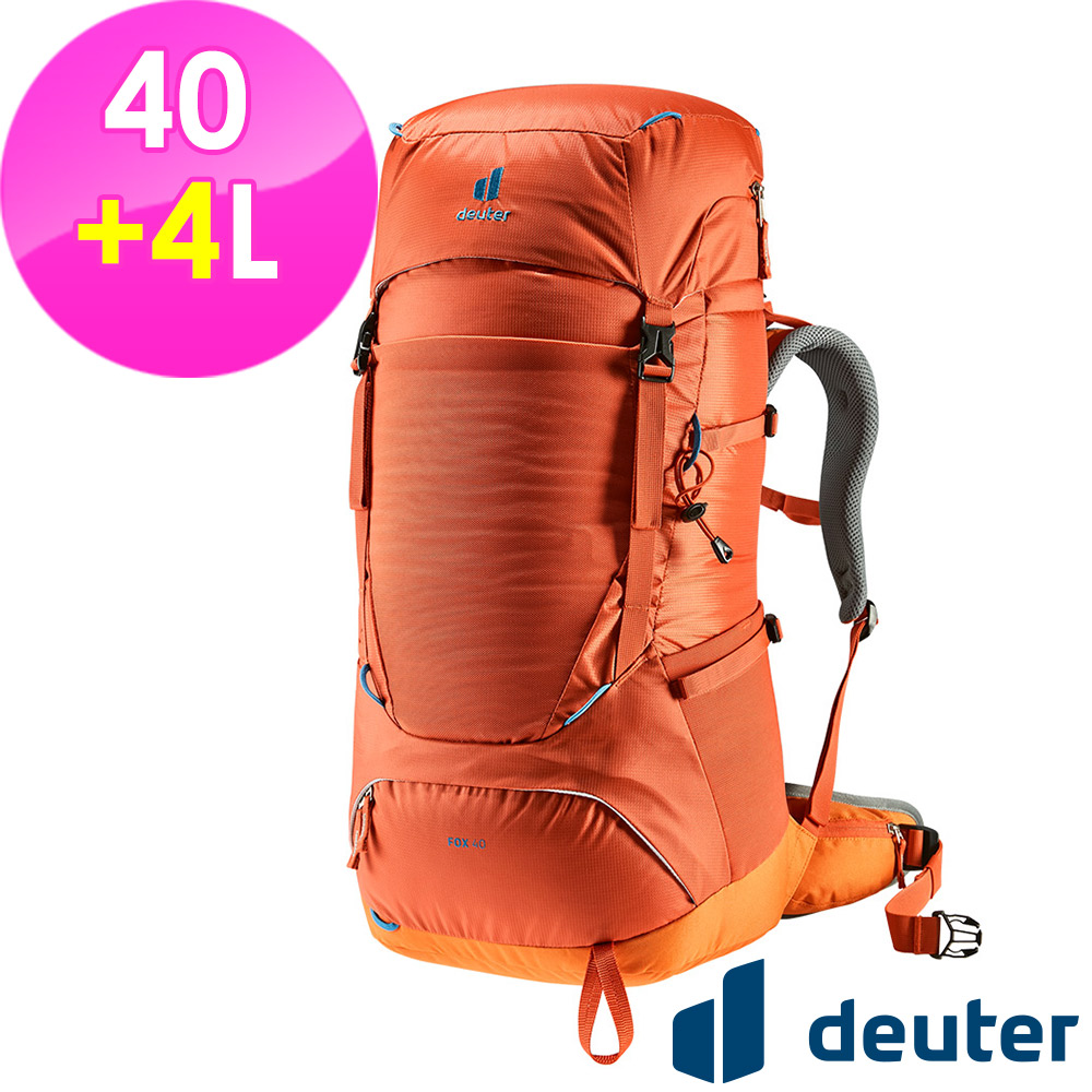 【德國deuter】FOX拔熱背包40+4L (3611222 橘/登山健行/拔熱背負系統)