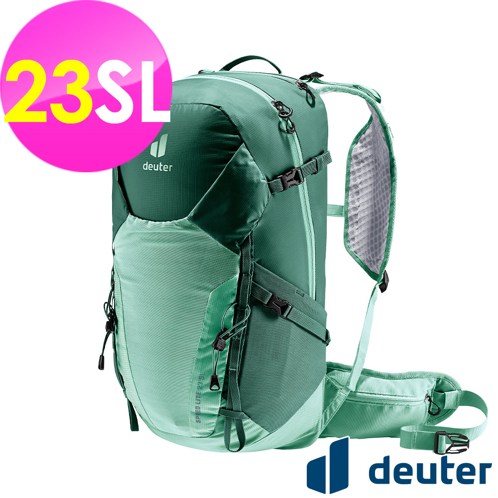 【德國deuter】SPEED LITE超輕量旅遊背包23SL (3410322 綠/越野/三鐵/登頂)