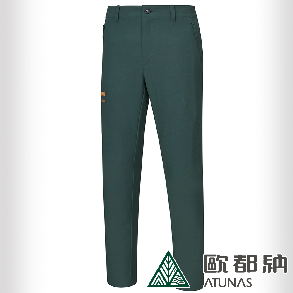 【ATUNAS 歐都納】男款CORDURA耐磨長褲 (A1PAFF01M 森綠/舒適/彈性/防潑水)