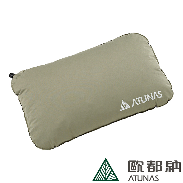 【ATUNAS 歐都納】自動充氣枕頭不規則(PI-103R顏色隨機/野營/防潮/收納/輕巧/多功能/露營)