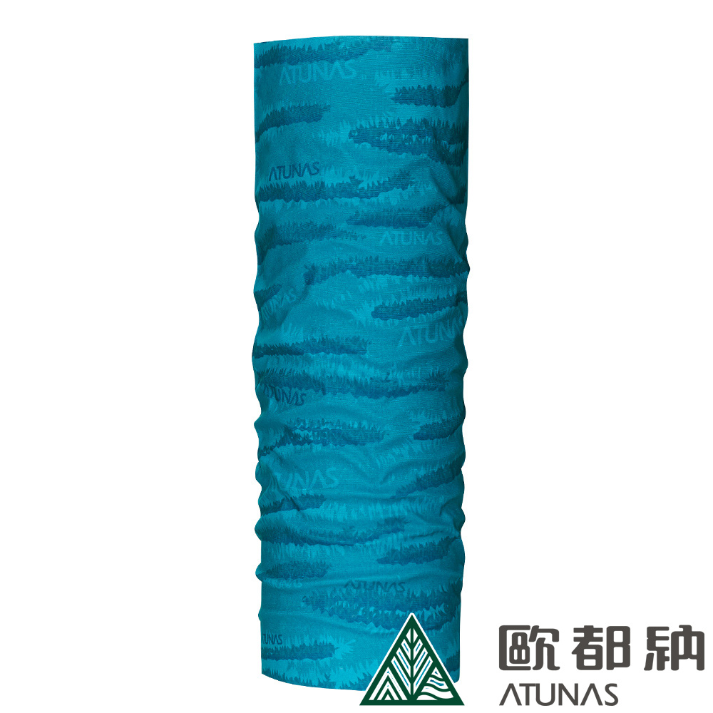 【ATUNAS 歐都納】COOLMAX抗菌頭巾 (A1ACDD06N 藍/水藍/防曬/吸濕排汗/快乾)