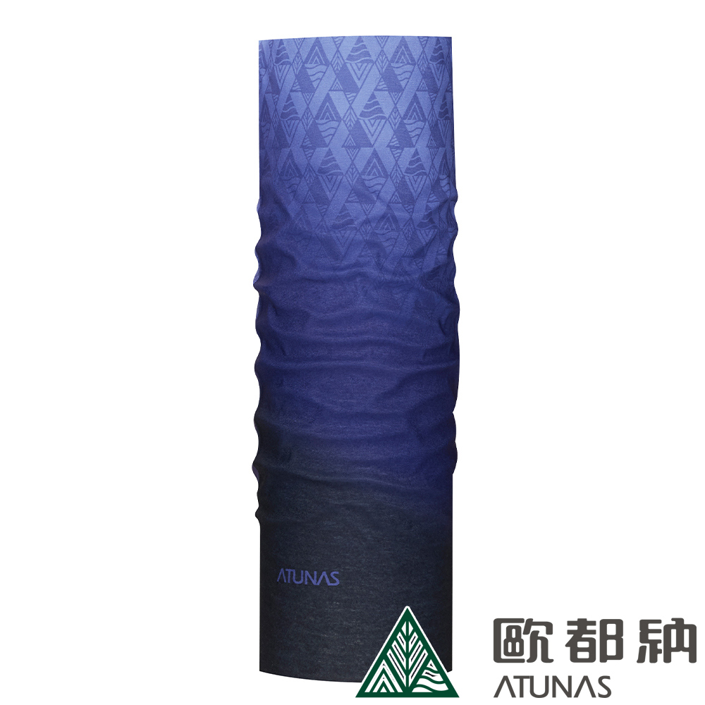 【ATUNAS 歐都納】COOLMAX抗菌頭巾 (A1ACDD06N 深藍紫/防曬/吸濕排汗/快乾)