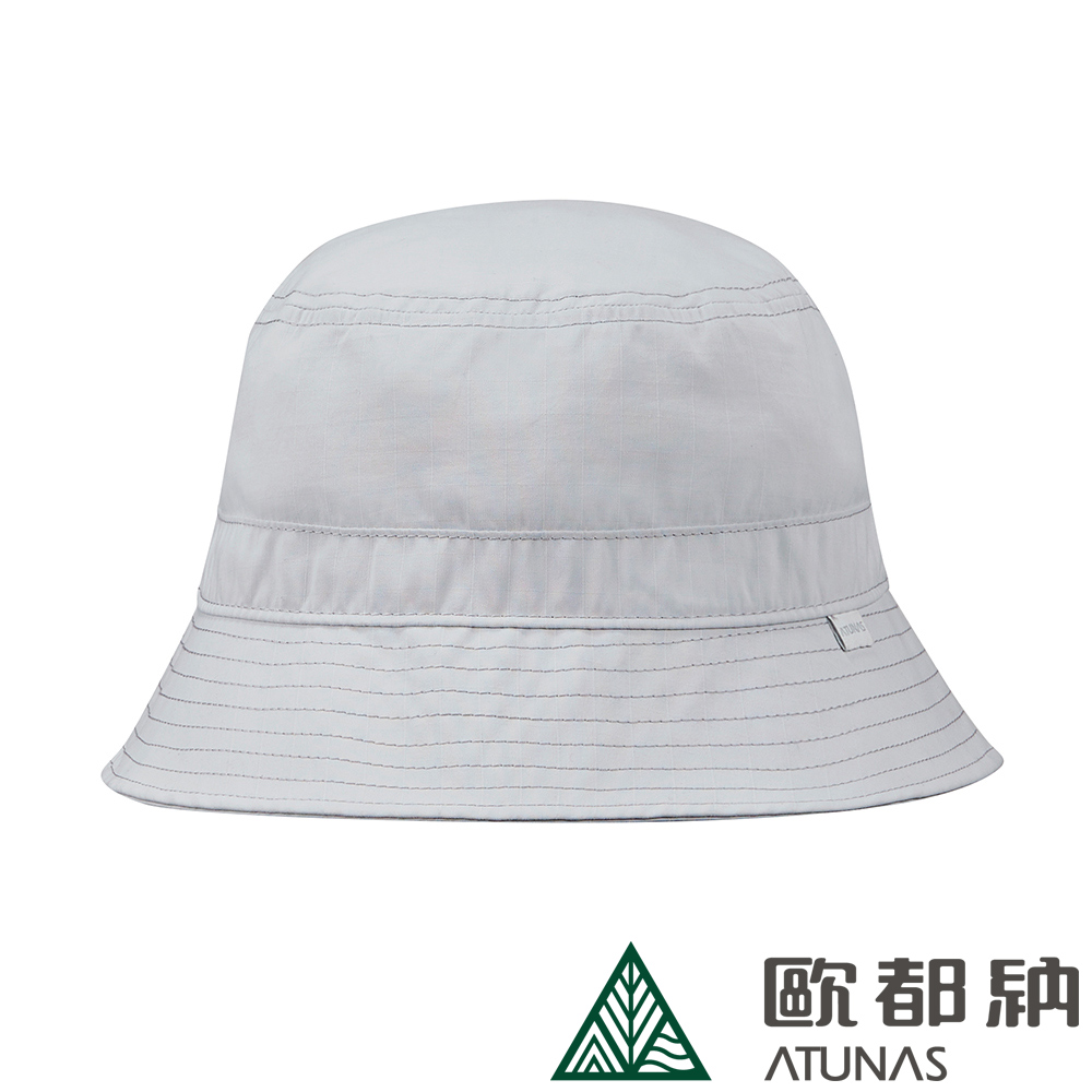 【ATUNAS 歐都納】漁夫帽 (A1AHDD09N 鎳灰/防曬/抗UV/防潑水/登山/旅遊/露營)