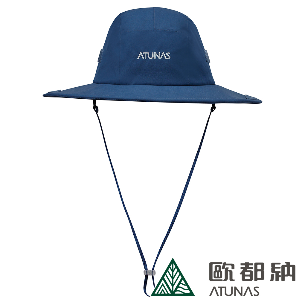 【ATUNAS 歐都納】GORE-TEX大盤帽 (A1AHFF05N 午夜藍/防風/防曬)