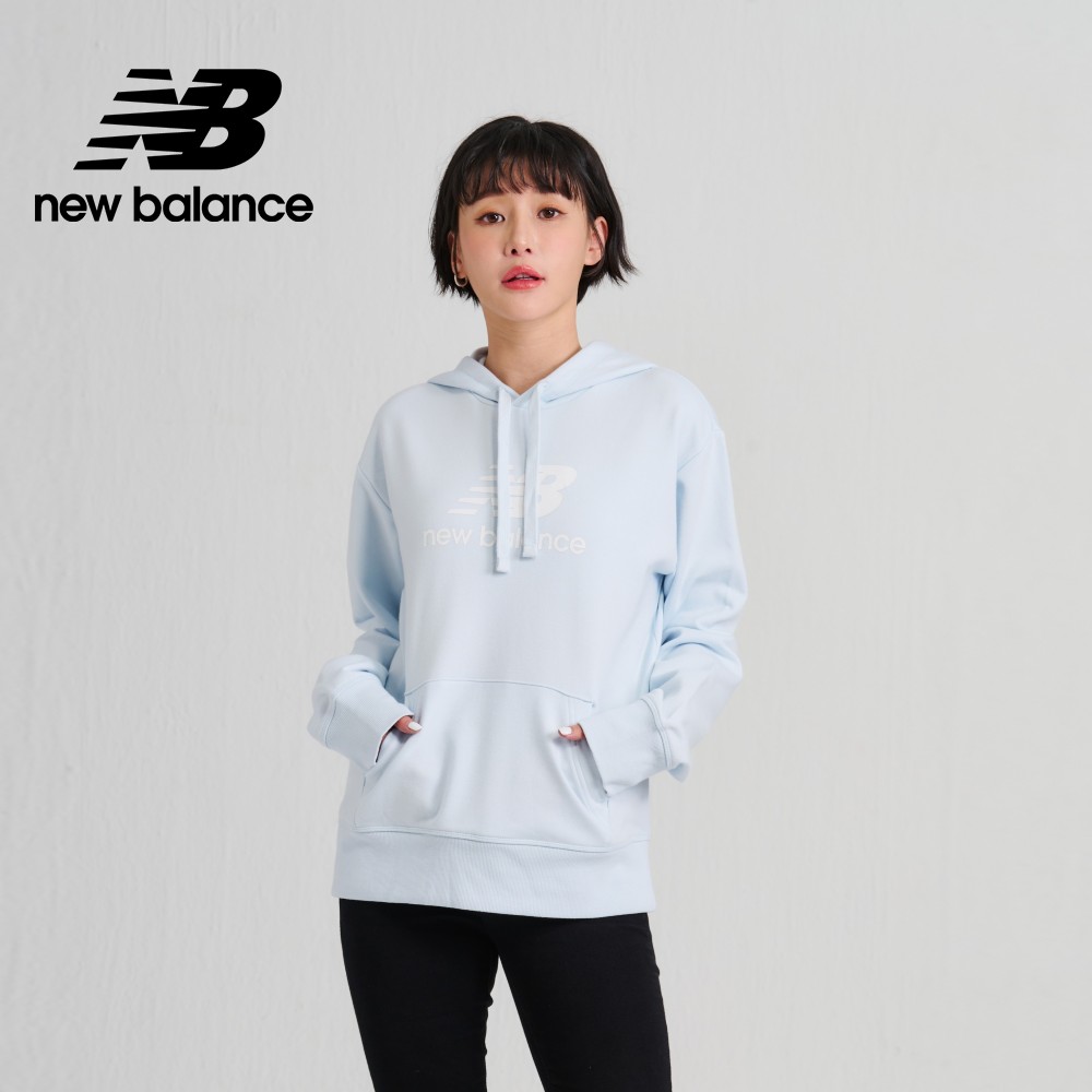 【New Balance】連帽長袖上衣_女性_寶寶藍_WT31533IB
