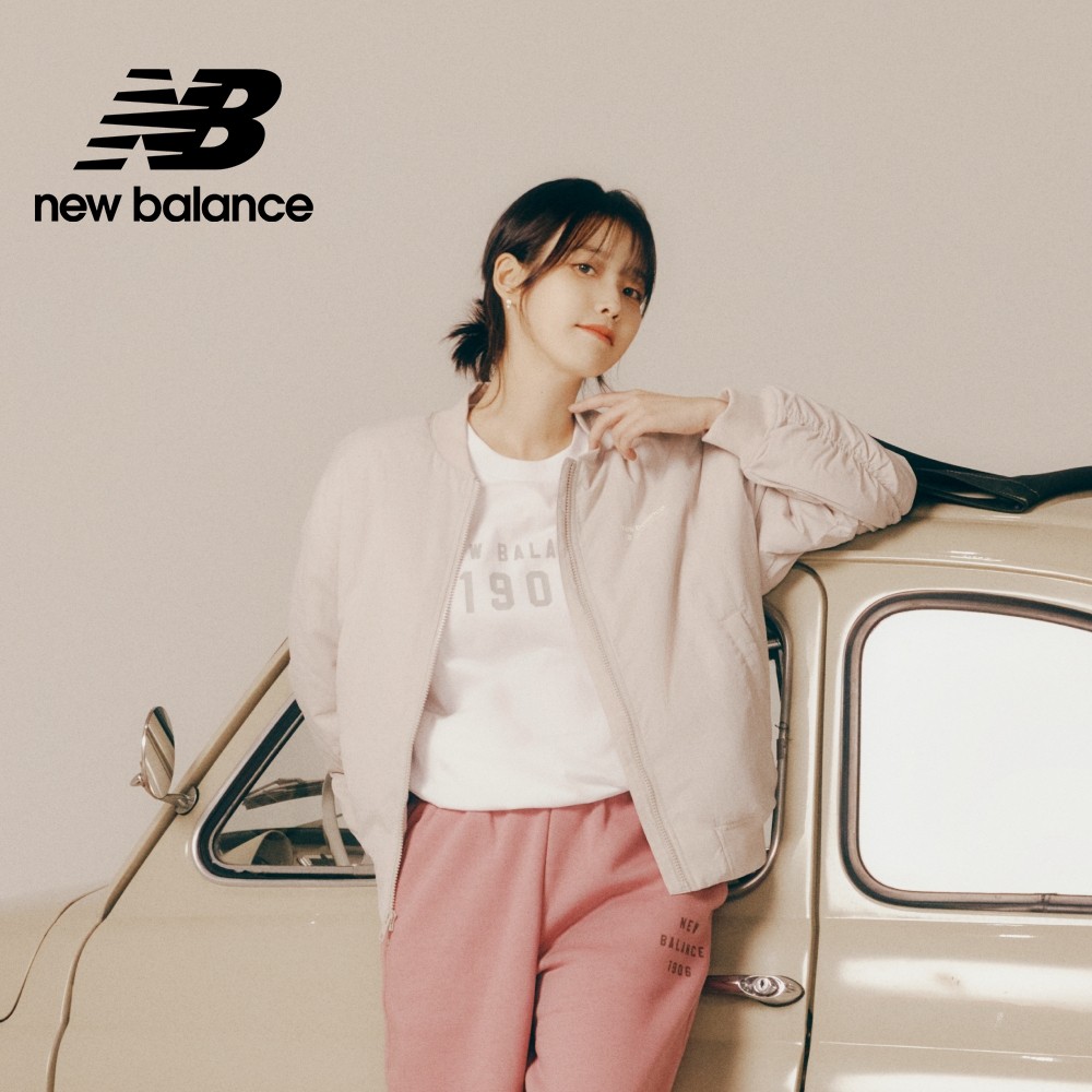 【New Balance】圓領寬鬆短袖上衣_女性_白色_WT41519WT
