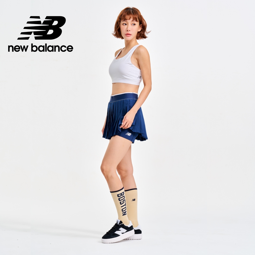【New Balance】中高強度運動內衣BRA TOP_女性_白色_AWB41046WT