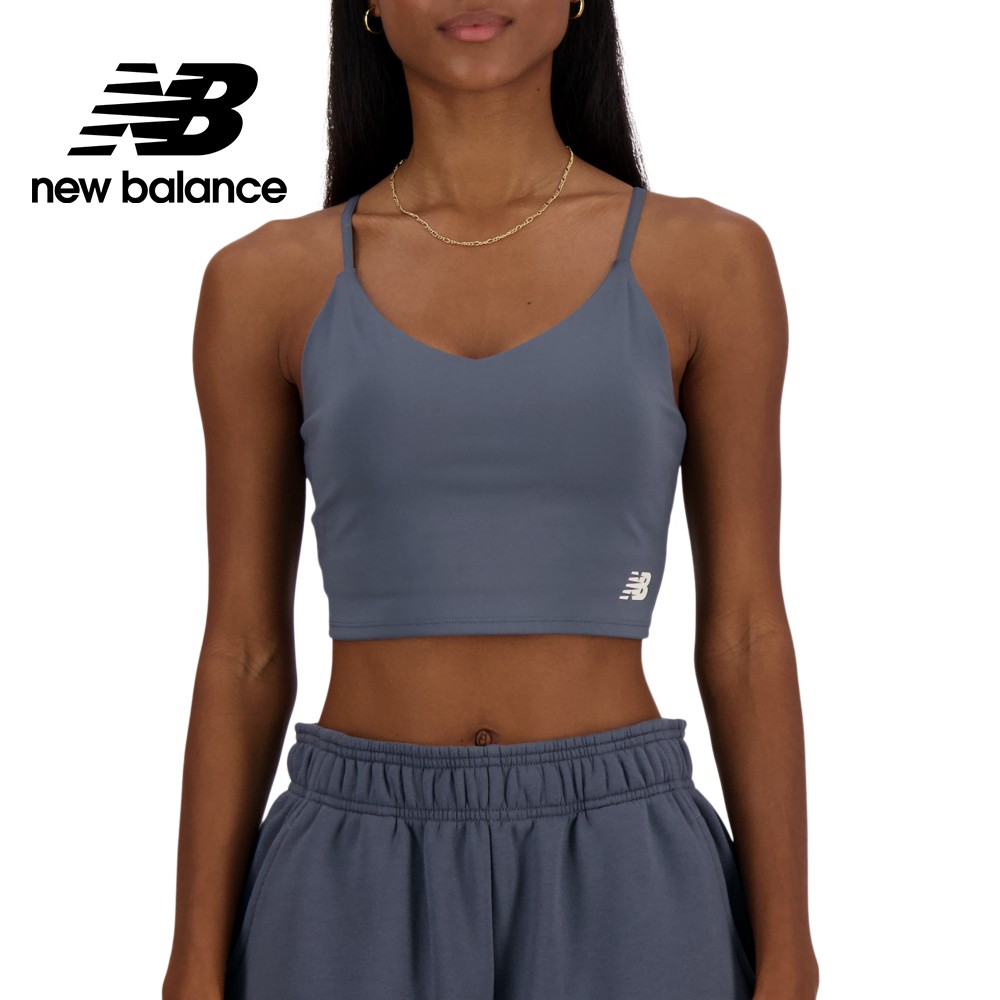【New Balance】可調式肩帶運動內衣BRA TOP_女性_深灰色_WB41030GT