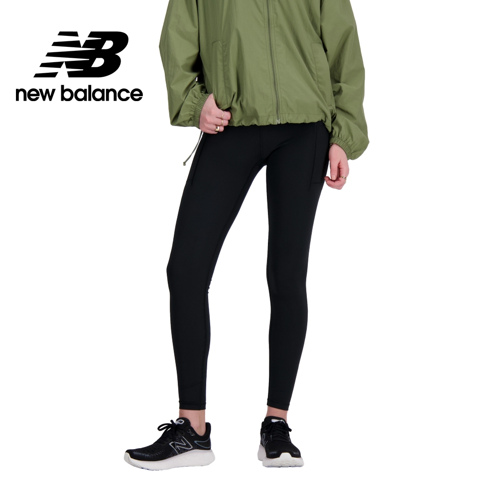 【New Balance】高腰運動緊身褲_女性_黑色_AWP41275BK