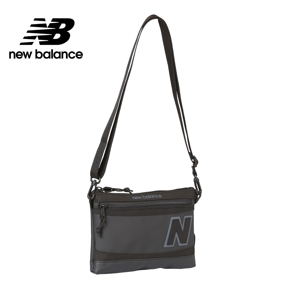 【New Balance】經典NB休閒小包/斜背包/側背包_中性_黑色_LAB23106BKK