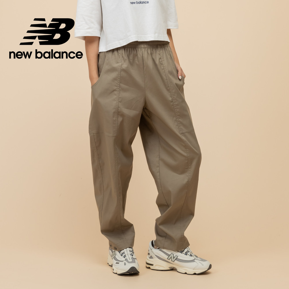 [New Balance可調節式寬褲長褲 女性 深褐色 WP51501DOK