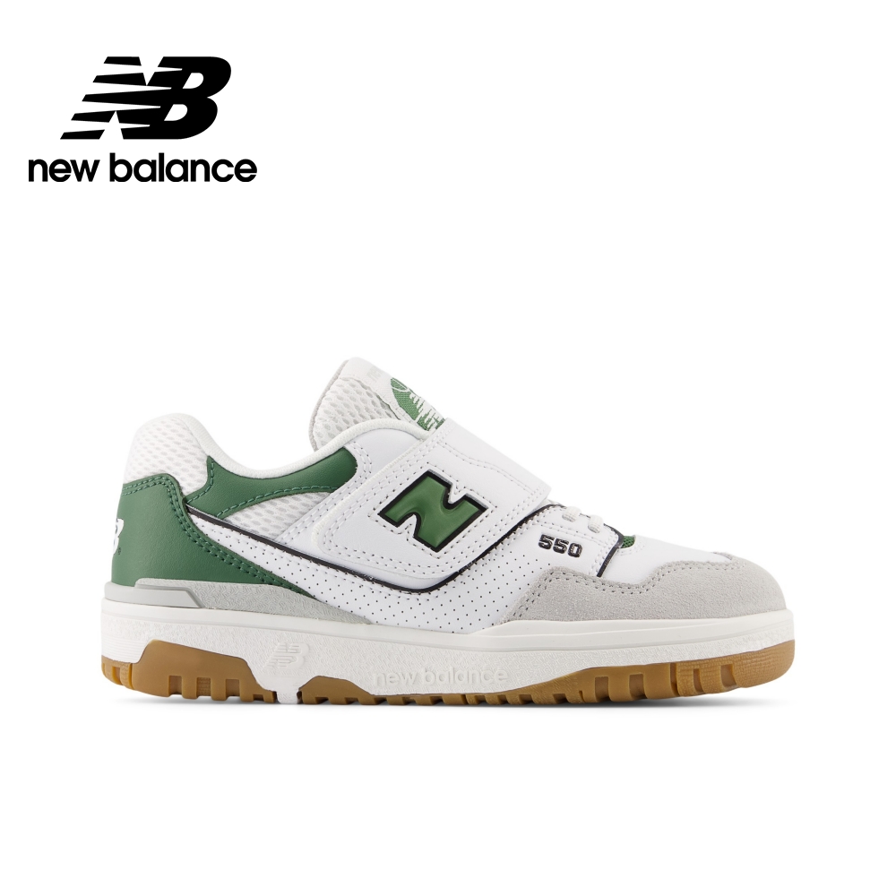 【New Balance】童鞋_白綠灰_中性_PHB550SD-M
