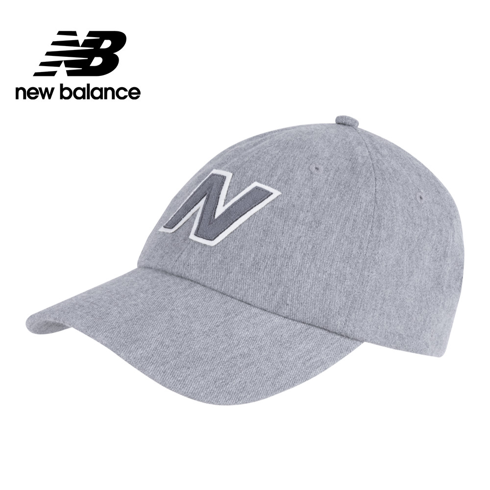 [New Balance棒球帽_LAH21214AG_中性_灰色