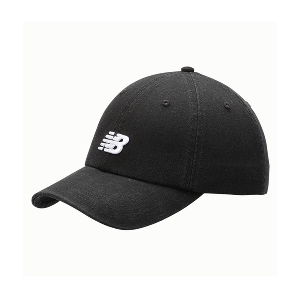 NEW BALANCE 運動帽 棒球帽 老帽 穿搭 黑色 - LAH91014BK