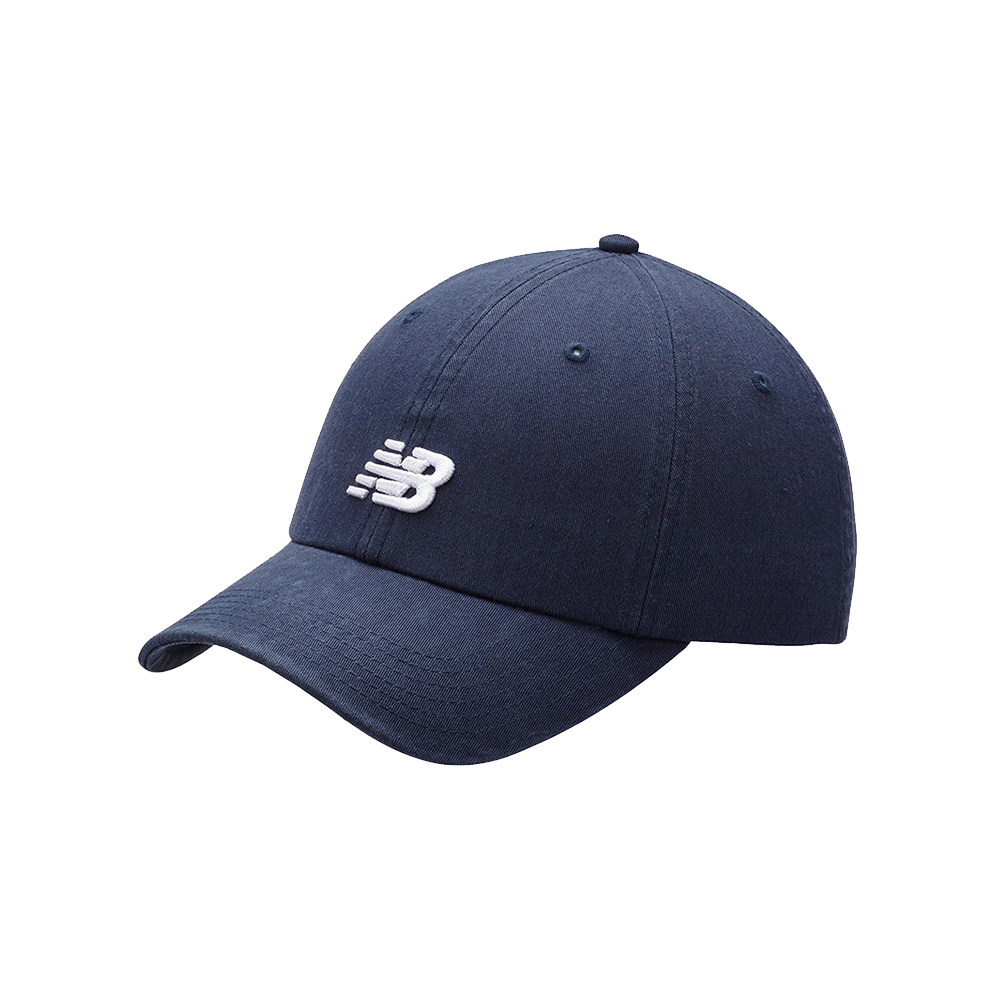 NEW BALANCE 運動帽 棒球帽 老帽 穿搭 丈藍 - LAH91014NGO