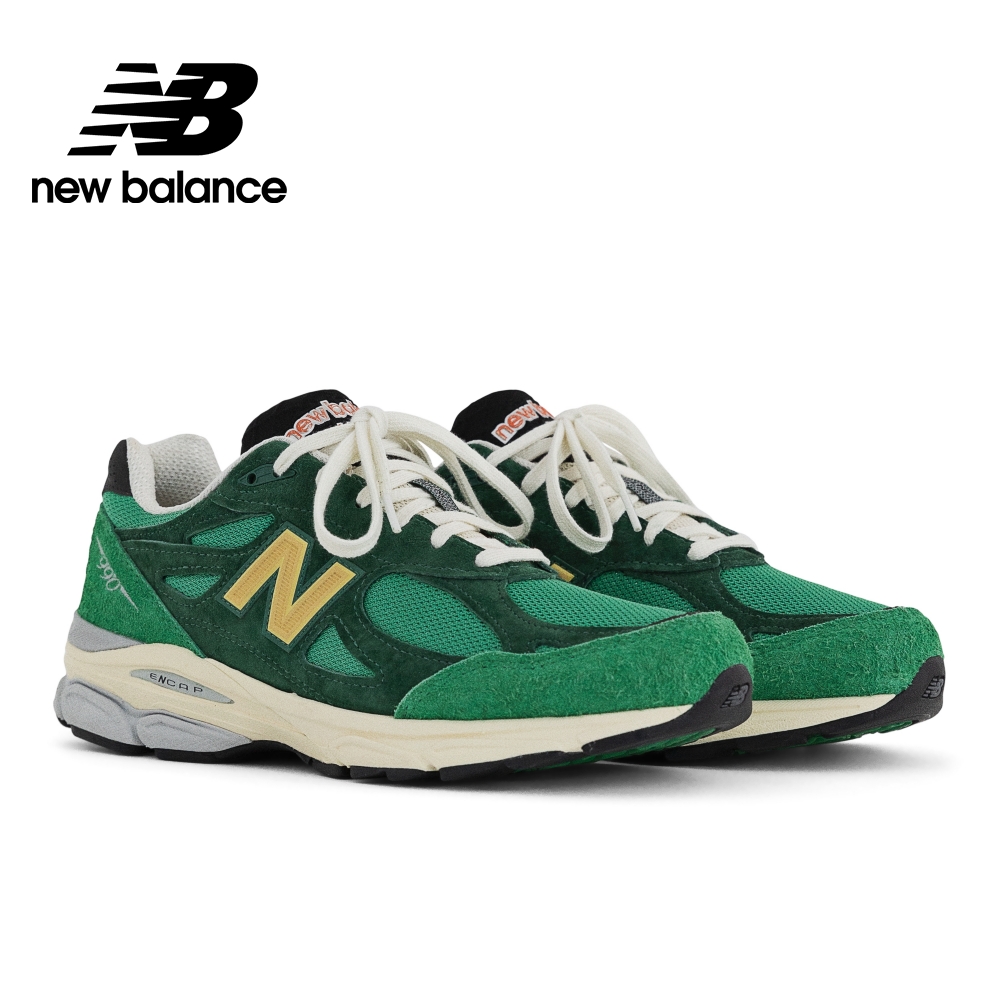 [New Balance美製復古鞋_男性_綠色_M990GG3-D楦