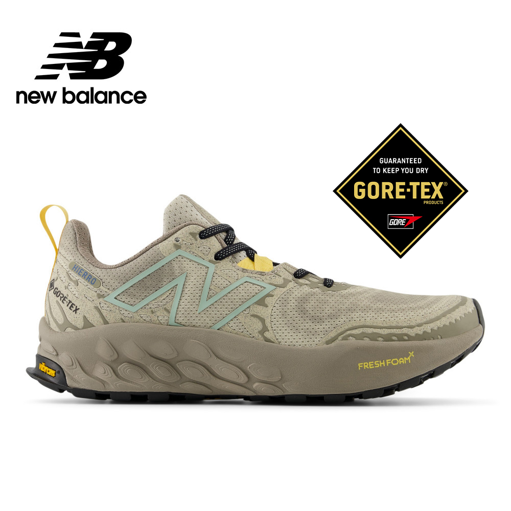[New Balance越野鞋 男性 棕綠色 MTHIGF8-2E楦