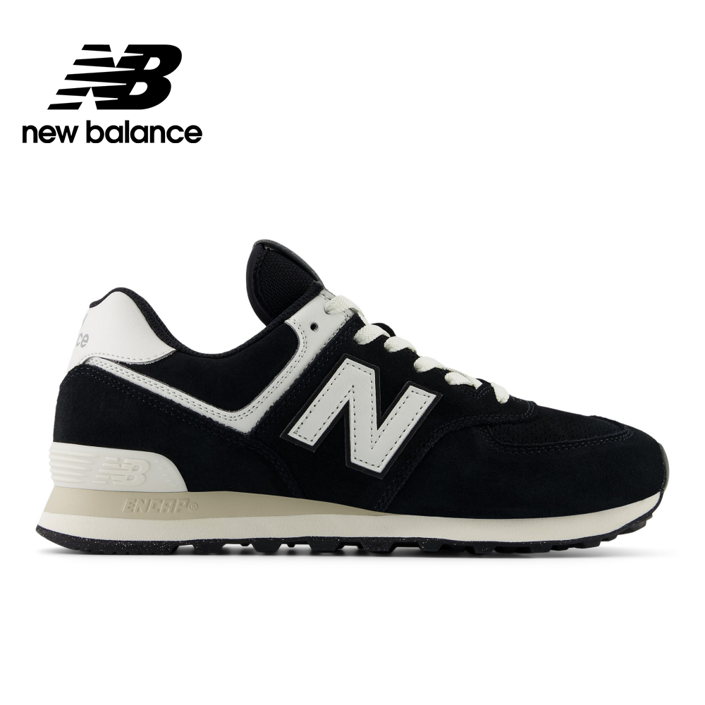 [New Balance復古鞋 中性 黑色 U574YCE-D楦