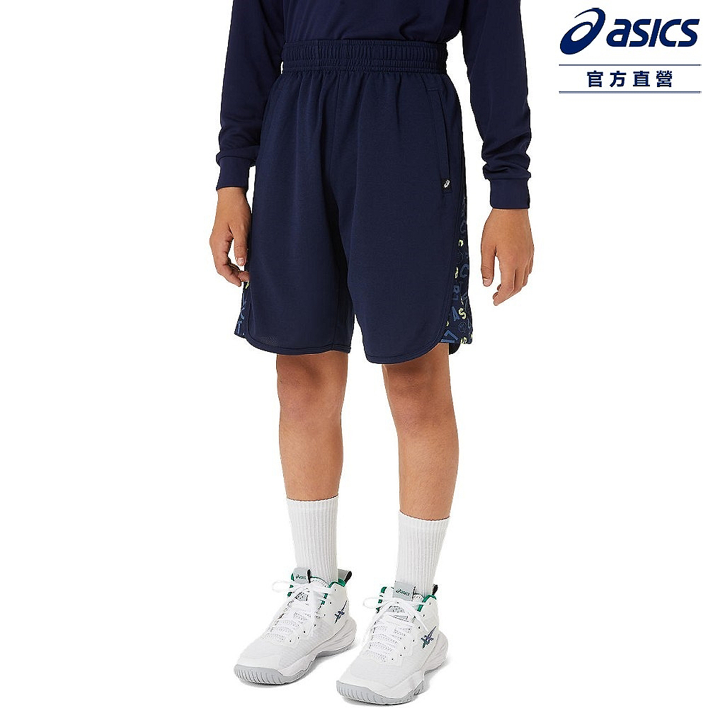 ASICS亞瑟士童 針織短褲 兒童 籃球 服飾 下著 2064A066-400