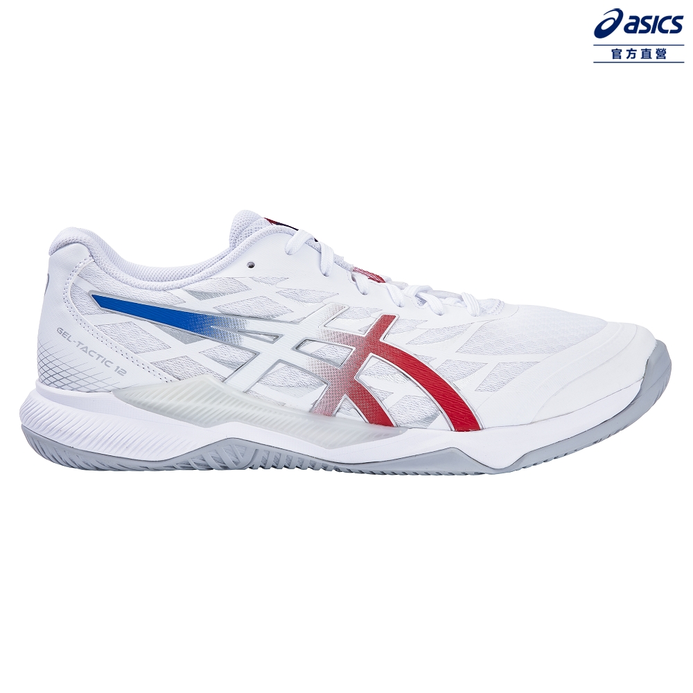 ASICS 亞瑟士 GEL-TACTIC 12 男女中性款 寬楦 排球鞋 1073A071-100