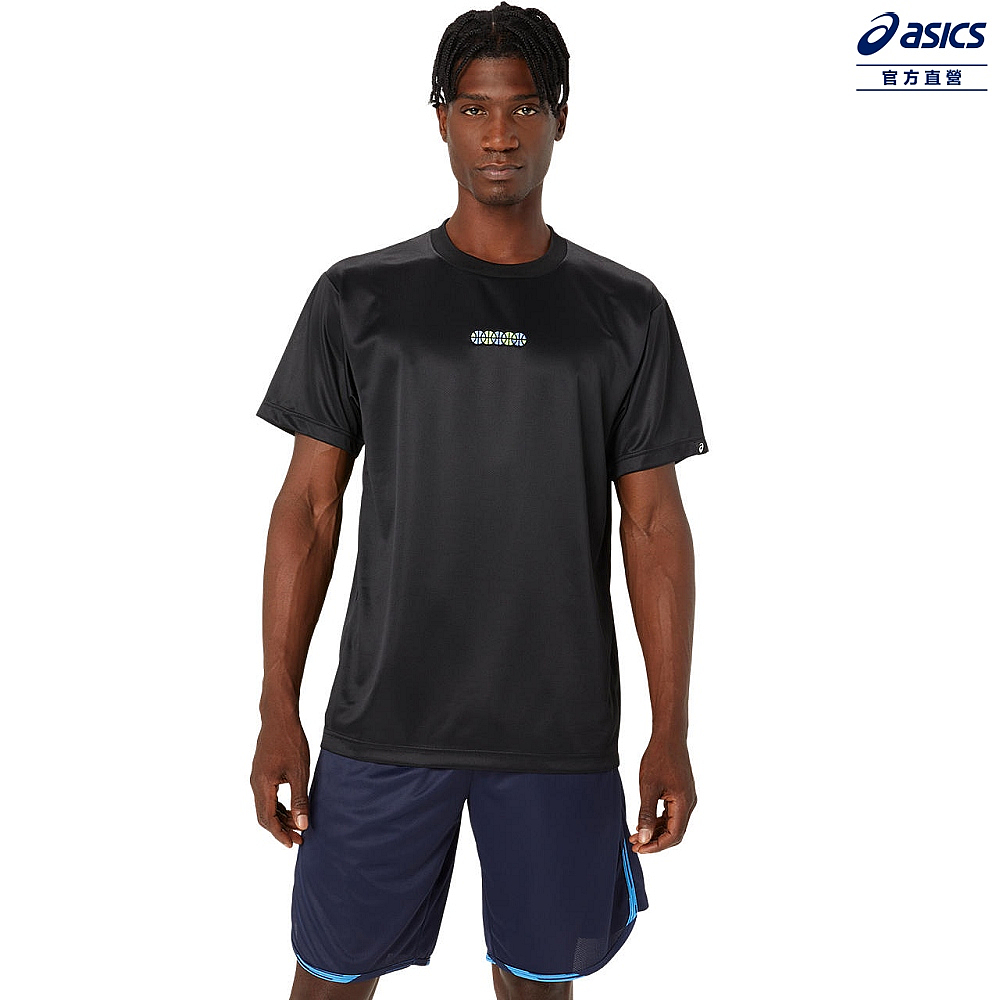 ASICS 亞瑟士 籃球短袖上衣 男女中性款 籃球上衣 2063A345-001